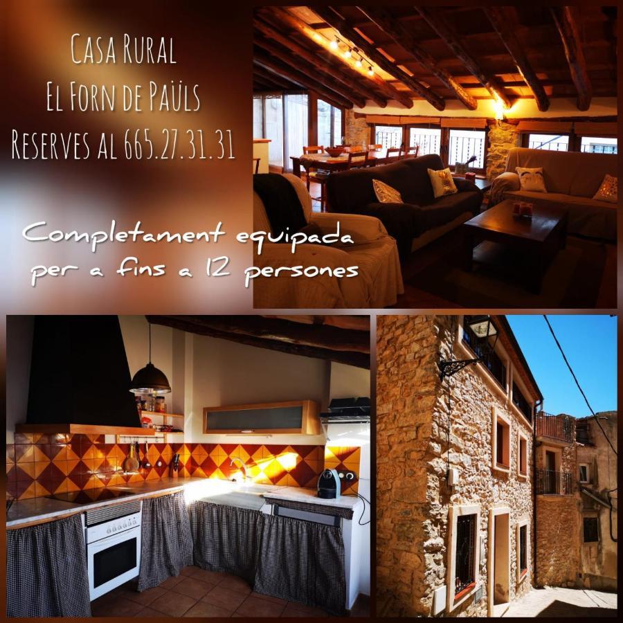 L'Antic Forn de Paüls Villa Dış mekan fotoğraf